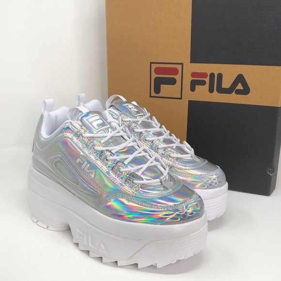 Wedge Sneakers Iridescent Disruptor Ii Wedge FILA Disruptor II